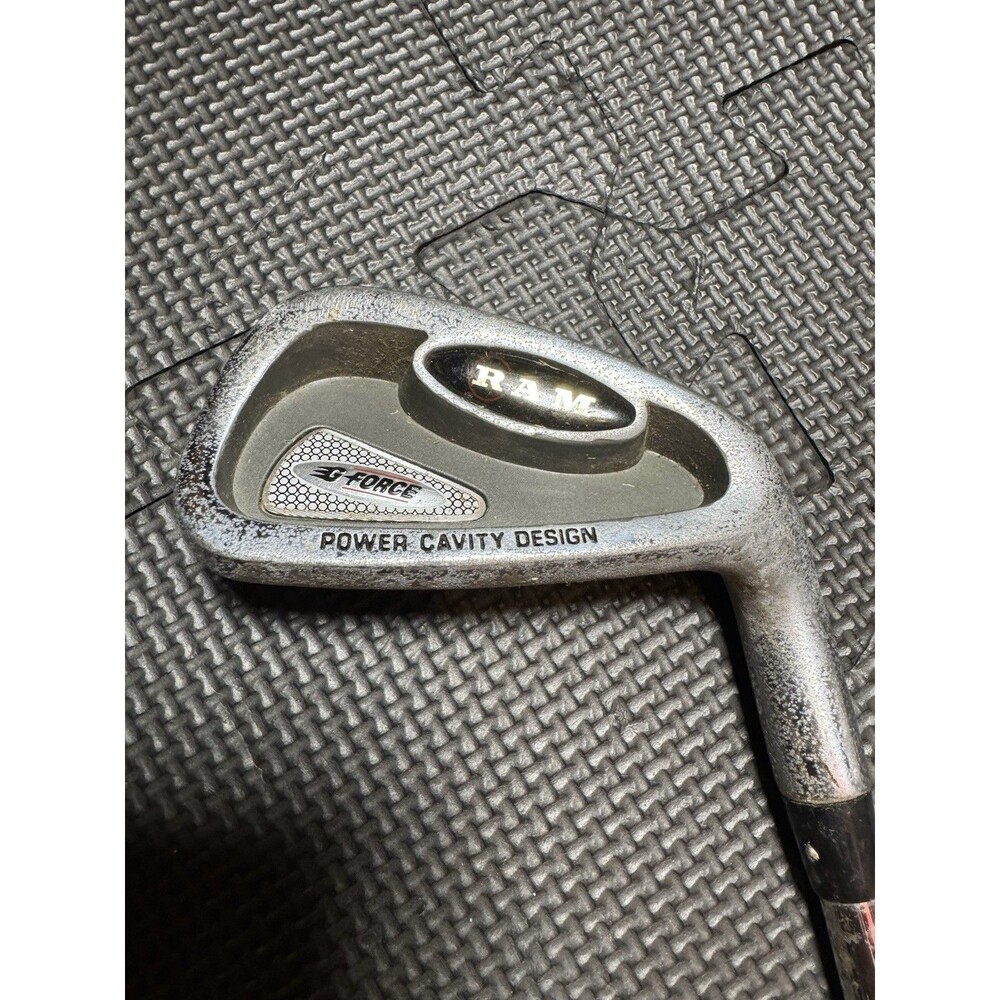 RAM G force 9 Iron Rh Silver Black Grip